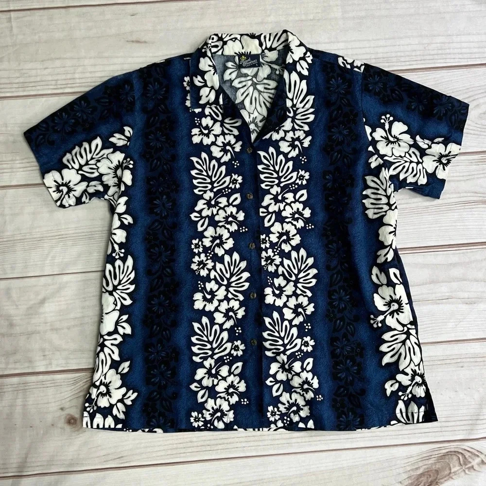 Vintage Royal Creations Hawaiian Shirt - Large - Picture 3 of 6